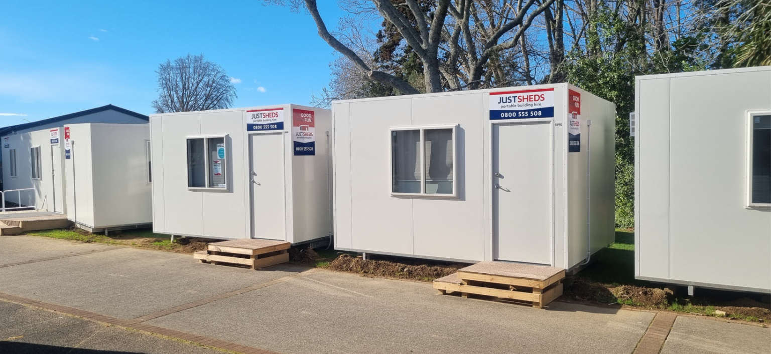 4m X 3m And 6m X 3m Portable Site Offices On Display